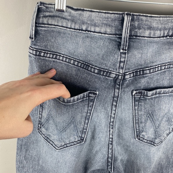 Mother The Swooner Ankle Zip In Static Size 25 - Picture 10 of 16